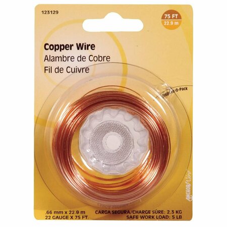 HOMECARE PRODUCTS 75 ft. 22 Gauge Copper Wire HO3308606